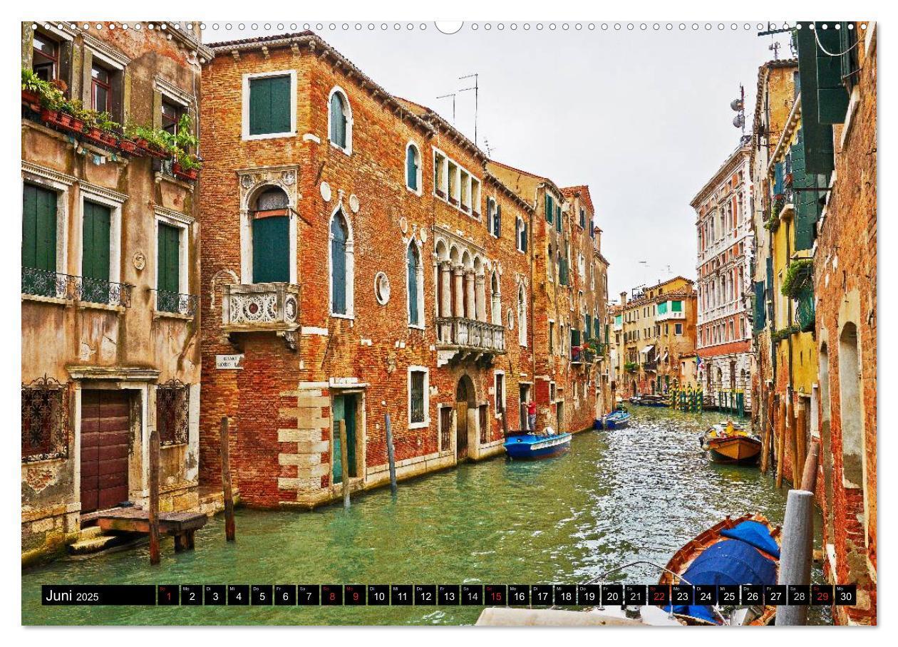 Bild: 9783435645633 | Besuch in Venedig (Wandkalender 2025 DIN A2 quer), CALVENDO...