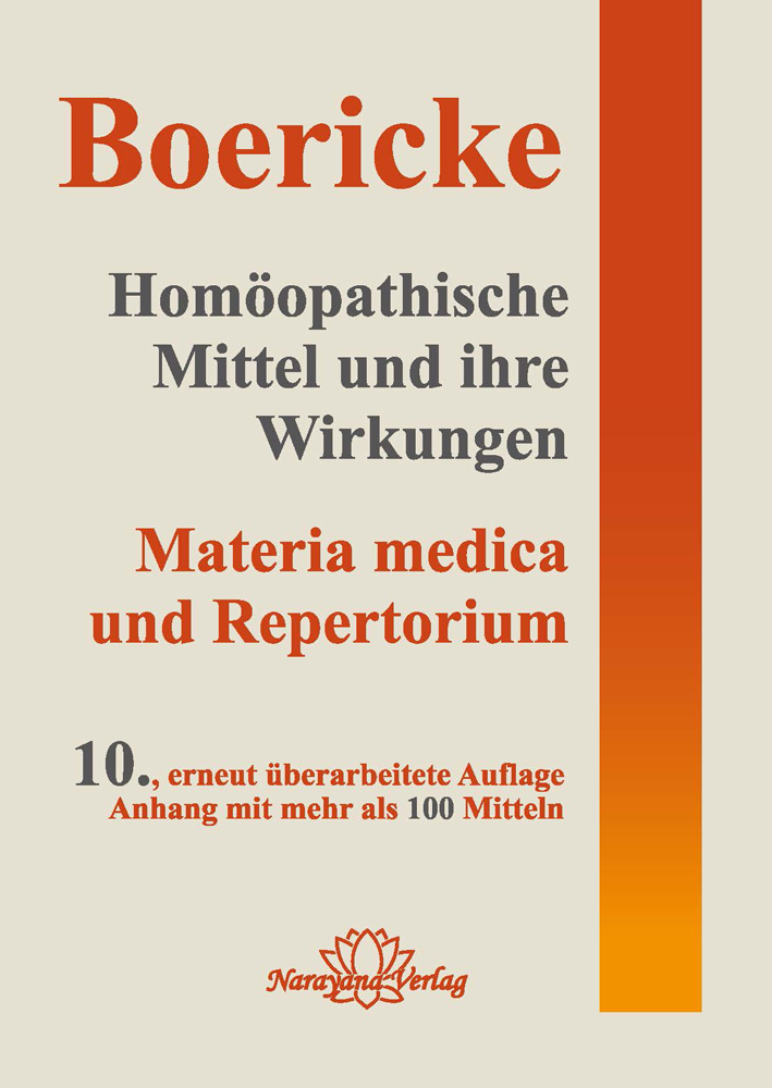 Cover: 9783955822323 | Homöopathische Mittel und ihre Wirkungen | William Boericke | Buch
