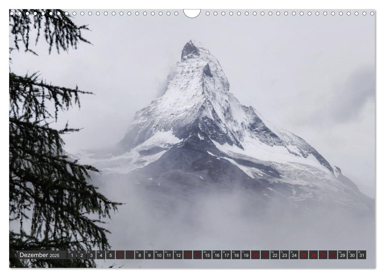 Bild: 9783435034314 | Bergwelt Zermatt (Wandkalender 2025 DIN A3 quer), CALVENDO...