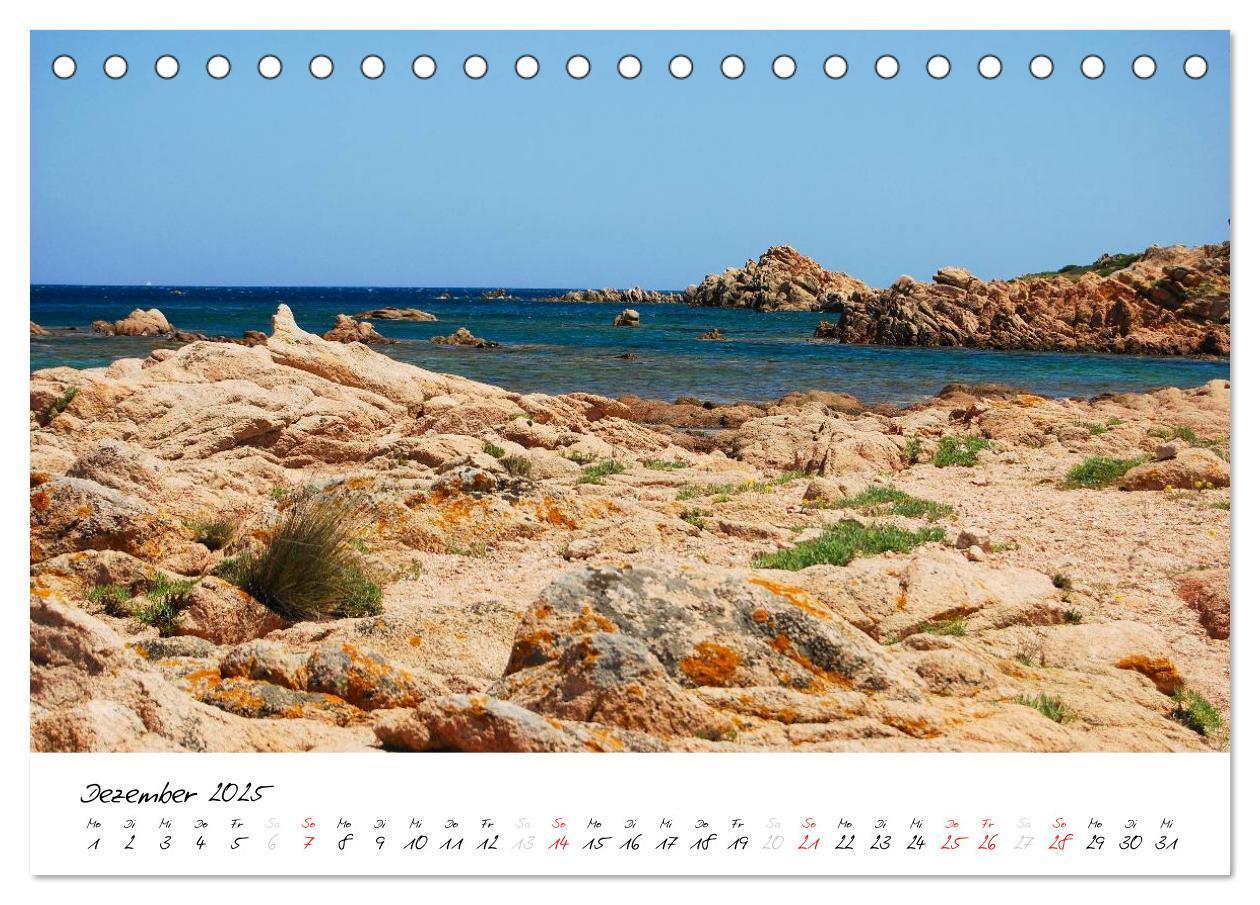 Bild: 9783435815197 | SMARAGDENSCHATZ - SARDINIEN (Tischkalender 2025 DIN A5 quer),...