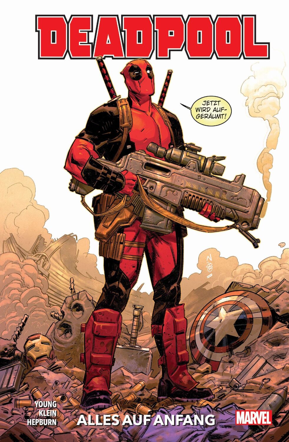 Cover: 9783741616167 | Deadpool - Neustart | Bd. 1: Alles auf Anfang | Skottie Young (u. a.)