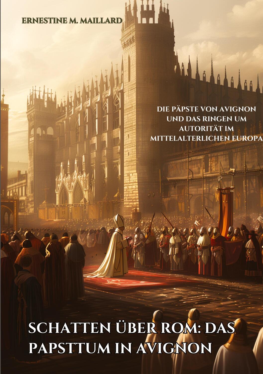 Cover: 9783384214997 | Schatten über Rom: Das Papsttum in Avignon | Ernestine M. Maillard