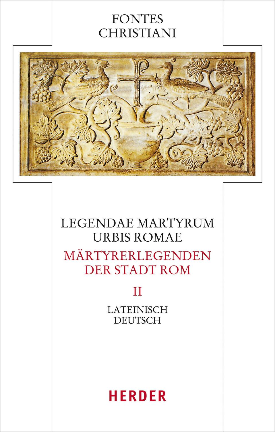 Cover: 9783451329319 | Legendae martyrum urbis Romae - Märtyrerlegenden der Stadt Rom Band 2