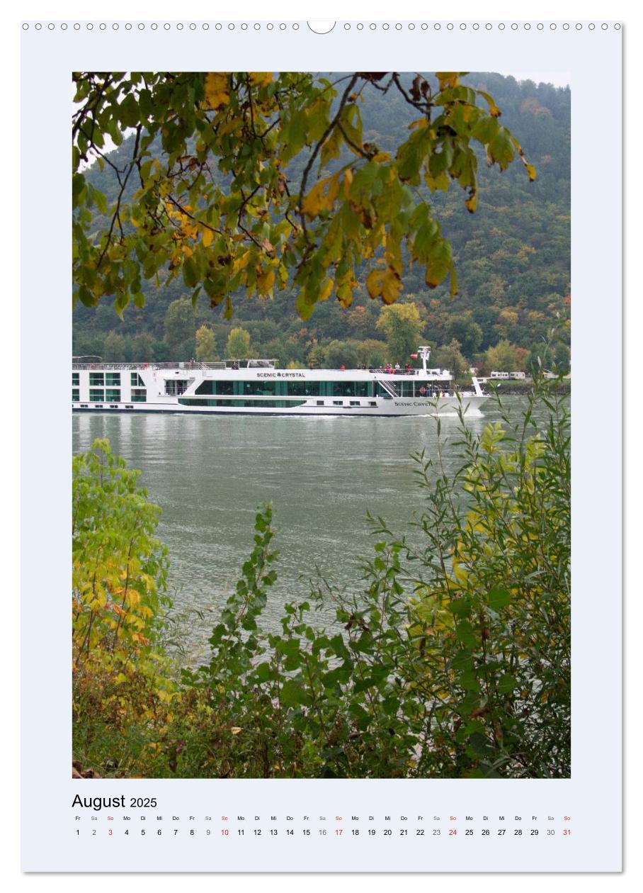 Bild: 9783457019382 | Die Donau von Passau zum Delta (Wandkalender 2025 DIN A2 hoch),...