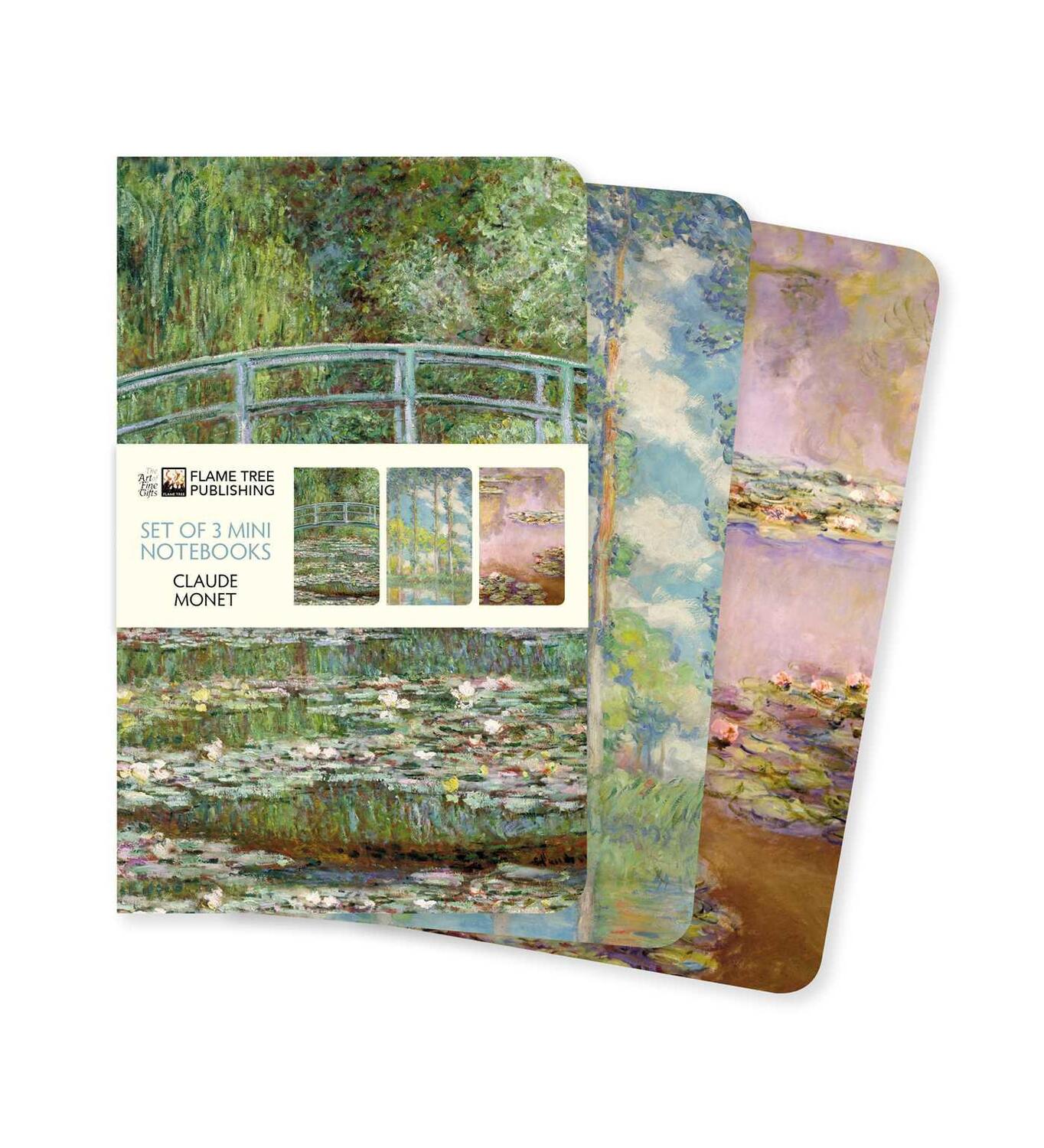 Cover: 9781787559172 | Claude Monet Set of 3 Mini Notebooks | Buch | 192 S. | Englisch | 2020