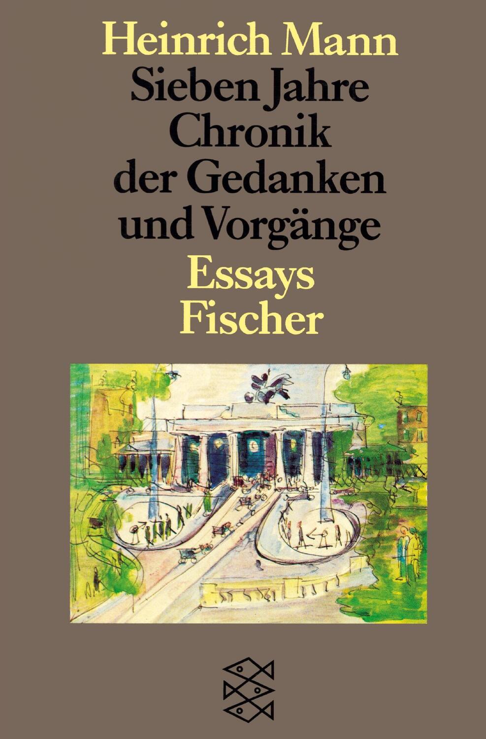 Cover: 9783596116577 | Sieben Jahre | Chronik der Gedanken und Vorgänge Essays | Mann | Buch