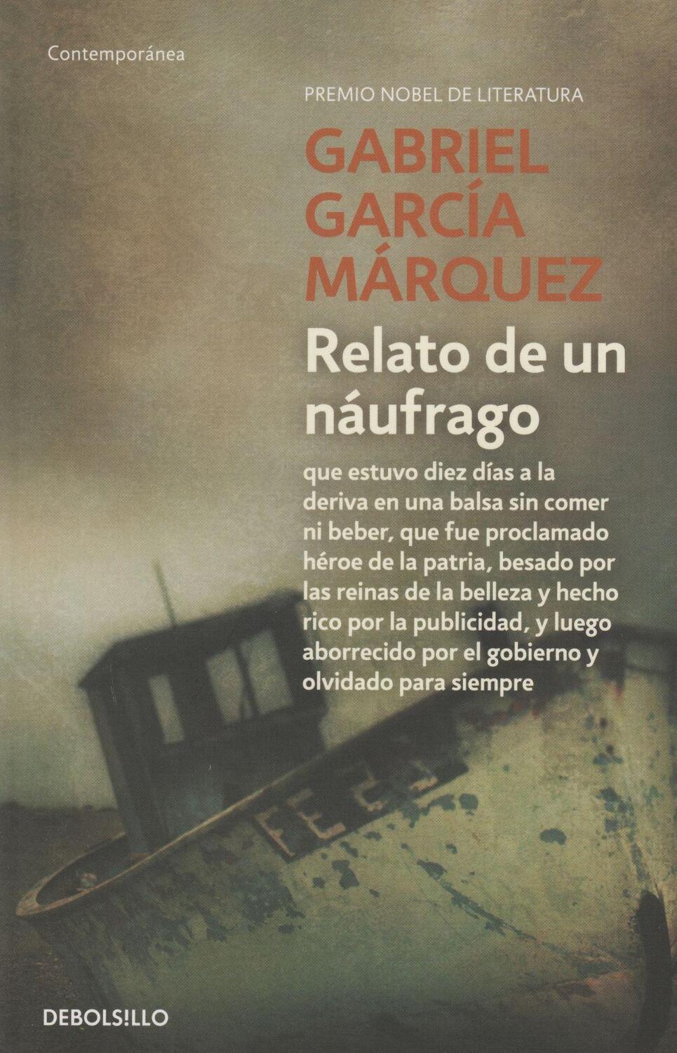 Cover: 9788490323762 | Relato de un náufrago | Gabriel García Márquez | Taschenbuch | 2013