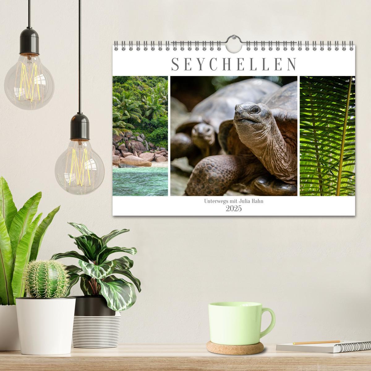 Bild: 9783457196939 | Seychellen - unterwegs mit Julia Hahn (Wandkalender 2025 DIN A4...