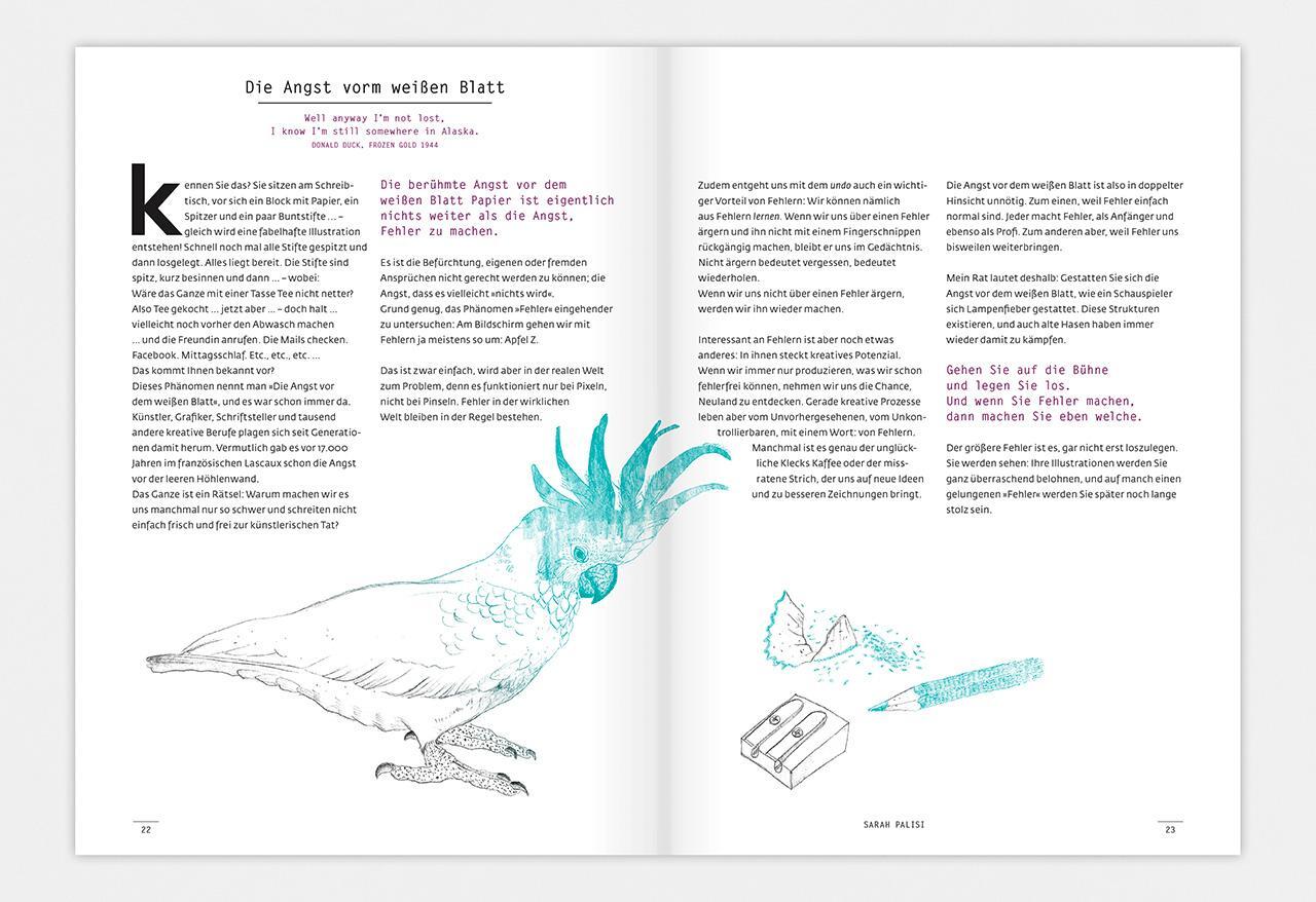 Bild: 9783874398336 | Illustration | 100 Wege einen Vogel zu malen | Felix Scheinberger