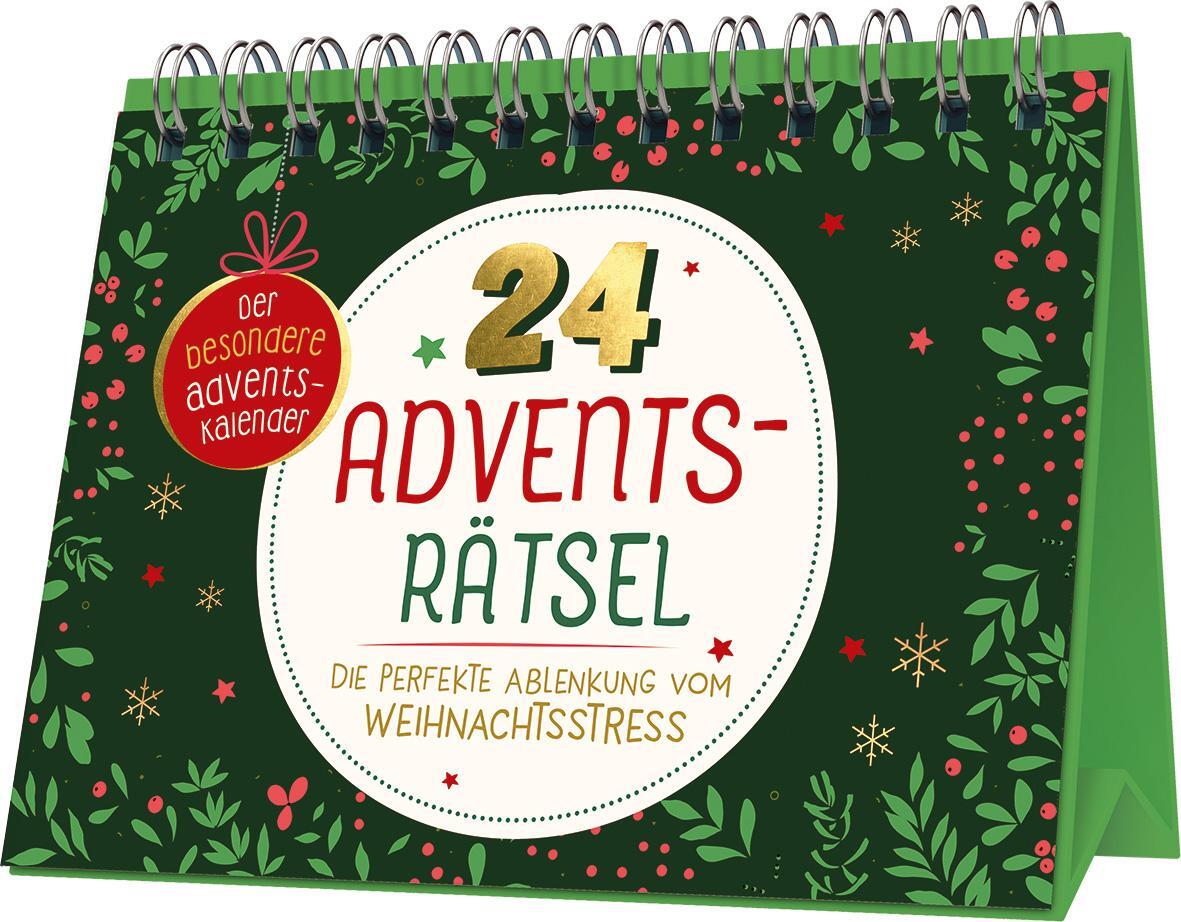 Cover: 9783625192749 | 24 Adventsrätsel Die perfekte Ablenkung vom Weihnachtsstress | Kiefer