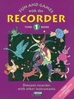 Cover: 9780946535439 | Fun and Games with the Recorder | Descant Tune Book 1 | Huenteler