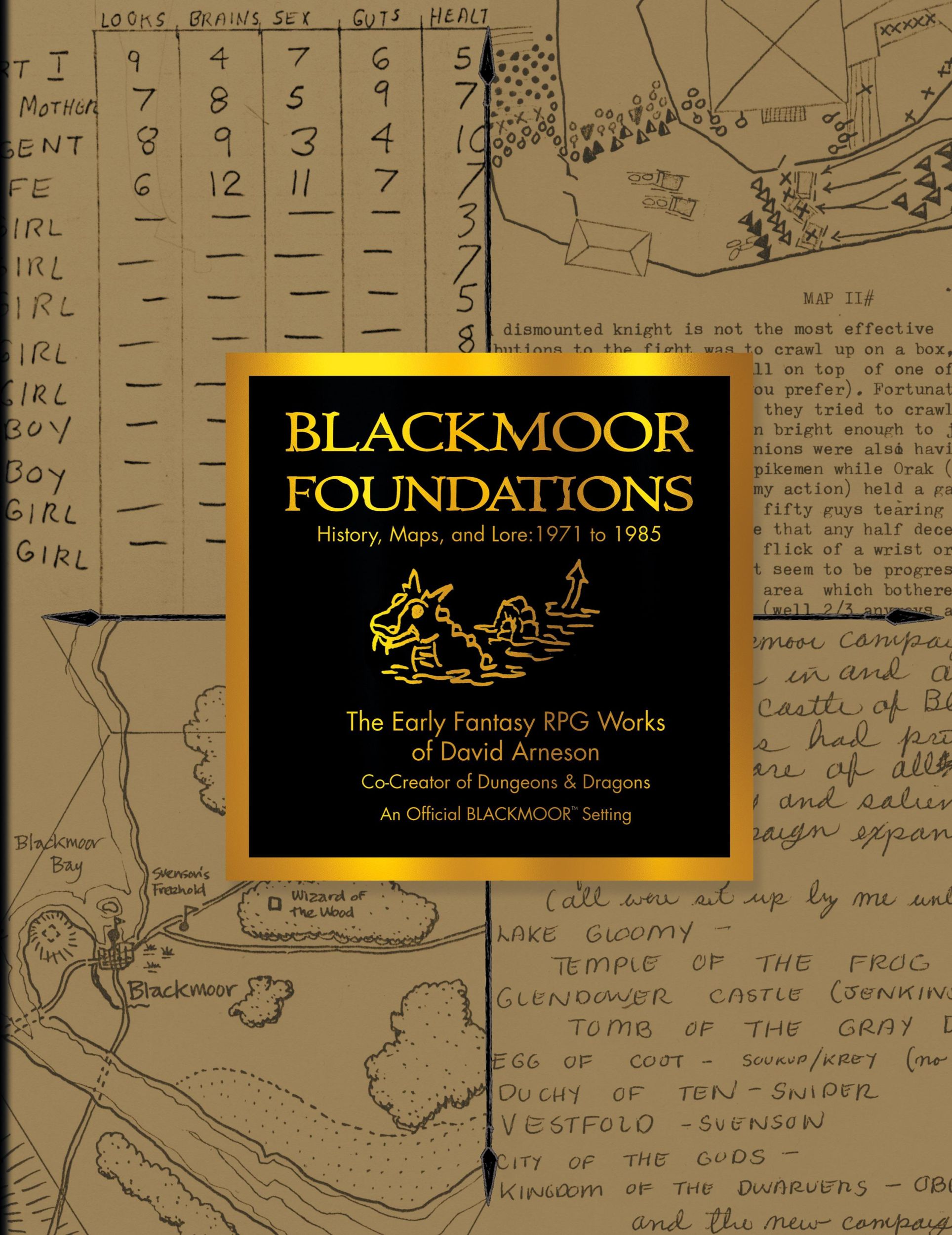 Cover: 9798218437633 | Blackmoor Foundations | The Early Fantasy RPG Works of David Arneson