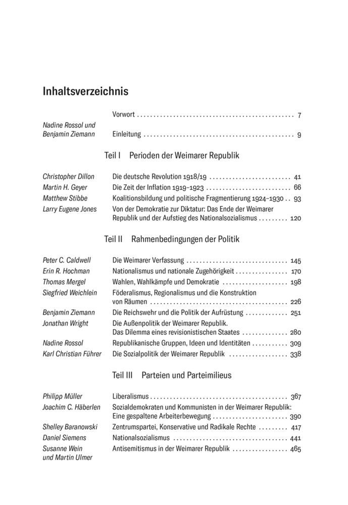 Bild: 9783534273751 | Aufbruch und Abgründe | Das Handbuch der Weimarer Republik | Buch