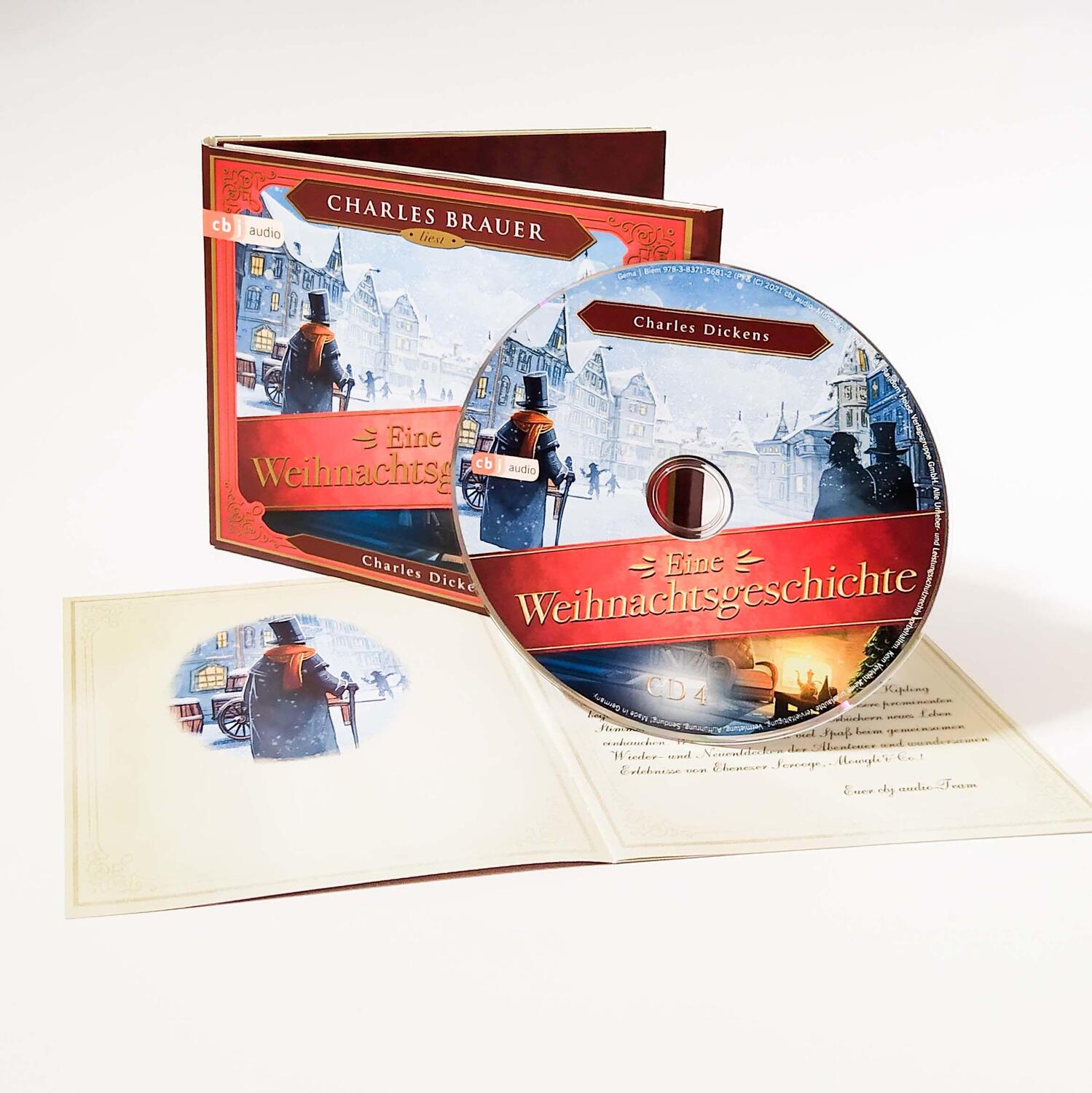 Bild: 9783837156812 | Eine Weihnachtsgeschichte | Charles Dickens | Audio-CD | 4 Audio-CDs