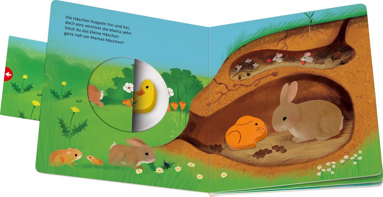 Bild: 9783473416851 | Spiel mit den Tierkindern! Mein buntes Holzpuzzle-Buch | Bernd Penners