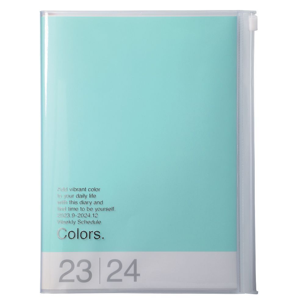 Cover: 4550045107104 | MARK'S 2023/2024 Taschenkalender A5 vertikal, COLORS, Mint | Kalender