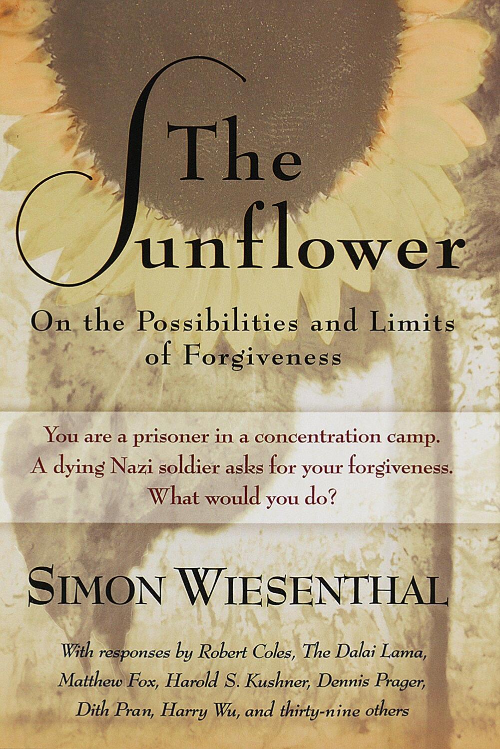 Cover: 9780805210606 | The Sunflower | On the Possibilities and Limits of Forgiveness | Buch