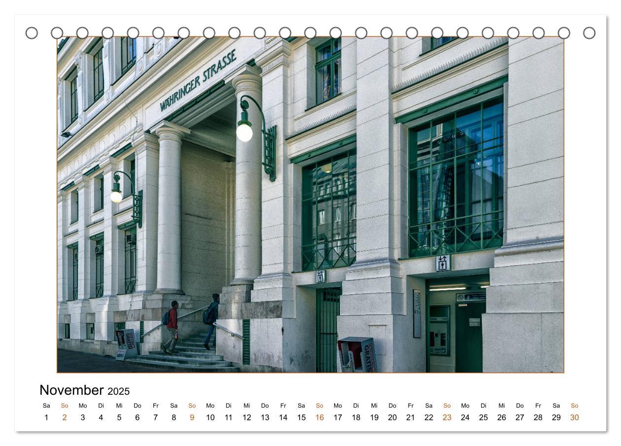 Bild: 9783435282302 | Otto Wagners Wien (Tischkalender 2025 DIN A5 quer), CALVENDO...