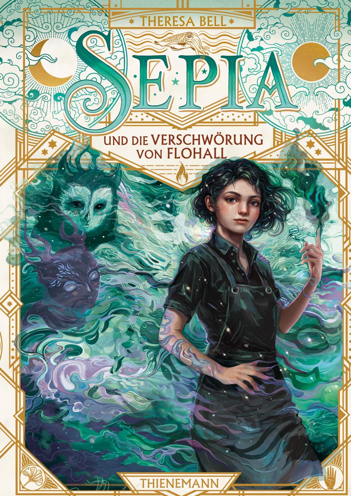 Cover: 9783522186599 | Sepia 2: Sepia und die Verschwörung von Flohall | Theresa Bell | Buch