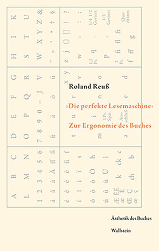 Cover: 9783835314351 | "Die perfekte Lesemaschine" | Zur Ergonomie des Buches | Roland Reuß