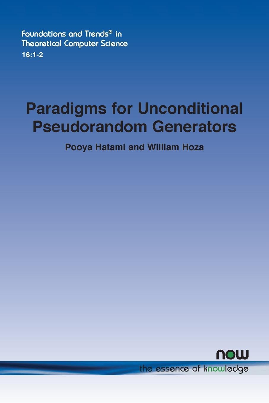 Cover: 9781638283348 | Paradigms for Unconditional Pseudorandom Generators | Hatami (u. a.)