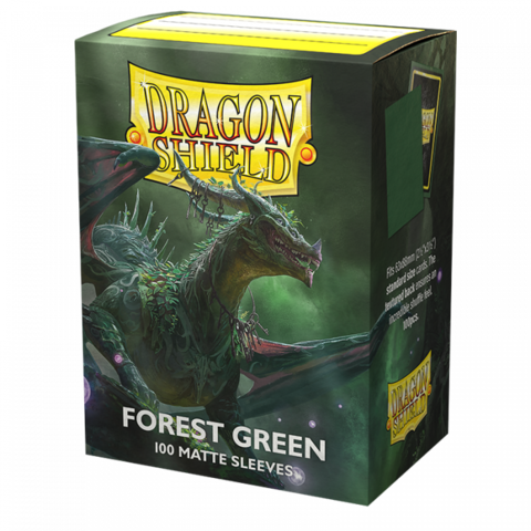 Cover: 5706569110567 | DS100 Matte - Forest Green | Dragon Shield! | EAN 5706569110567