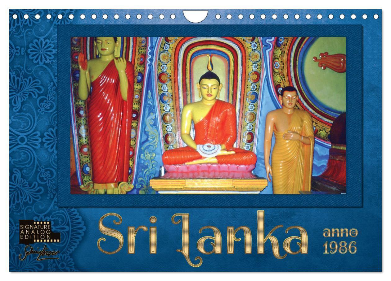 Cover: 9783675513747 | Sri Lanka anno 1986 (Wandkalender 2024 DIN A4 quer), CALVENDO...