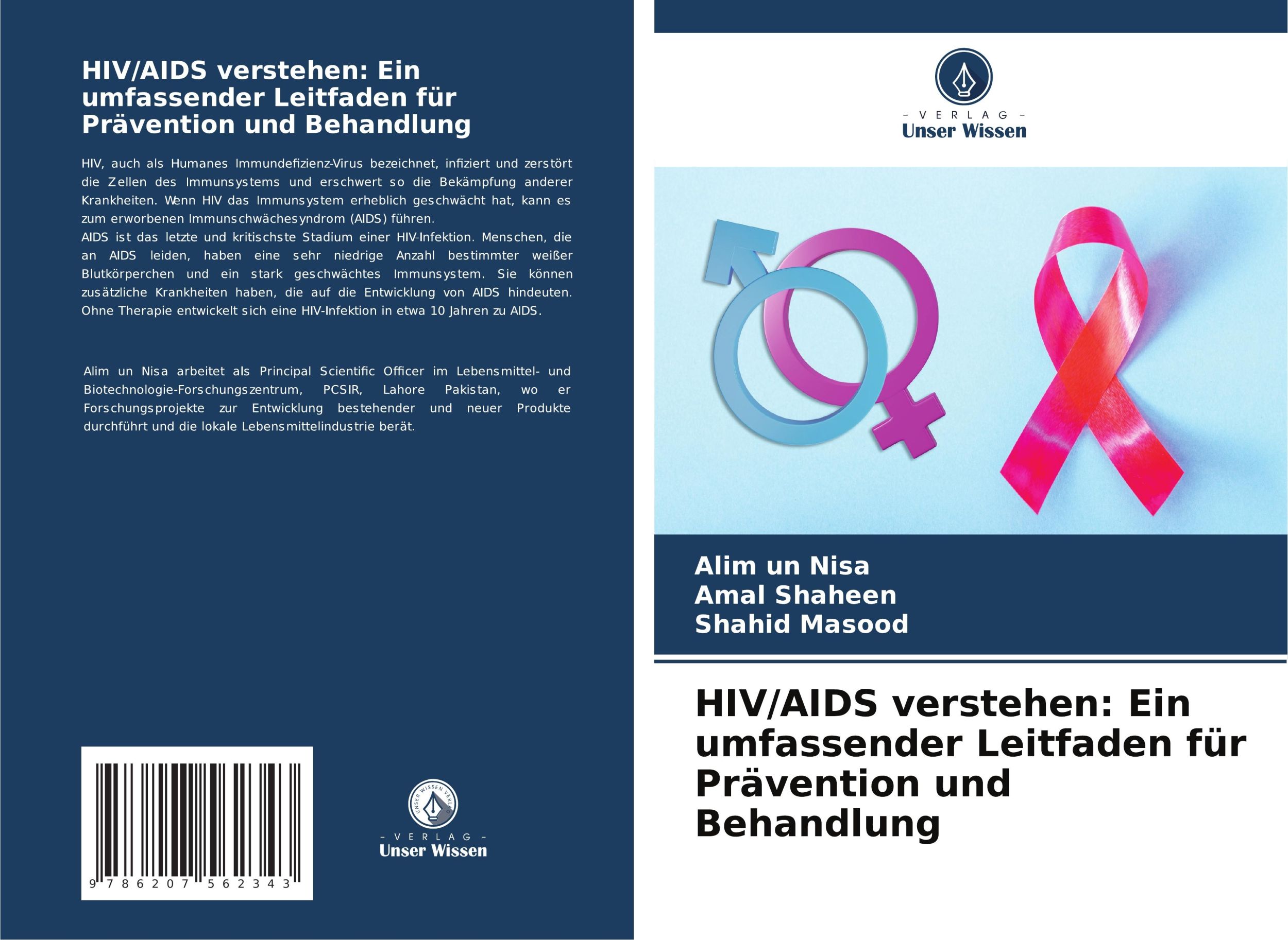 Cover: 9786207562343 | HIV/AIDS verstehen: Ein umfassender Leitfaden für Prävention und...