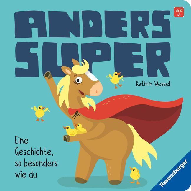 Cover: 9783473418749 | Anders super - Ein Pappbilderbuch zum Thema Inklusion, ab 2 Jahren
