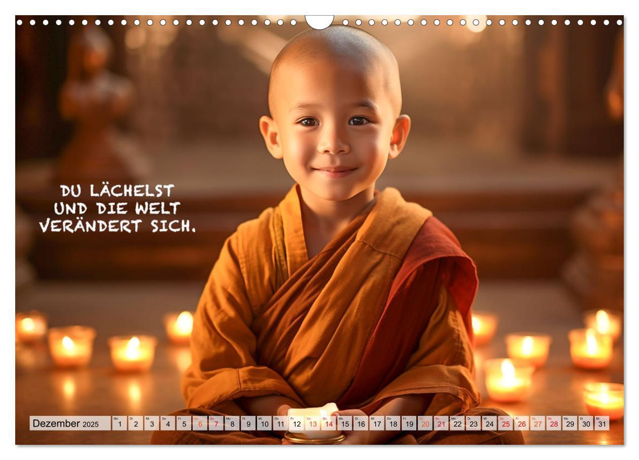 Bild: 9783383775031 | Buddhistische Sprüche (Wandkalender 2025 DIN A3 quer), CALVENDO...