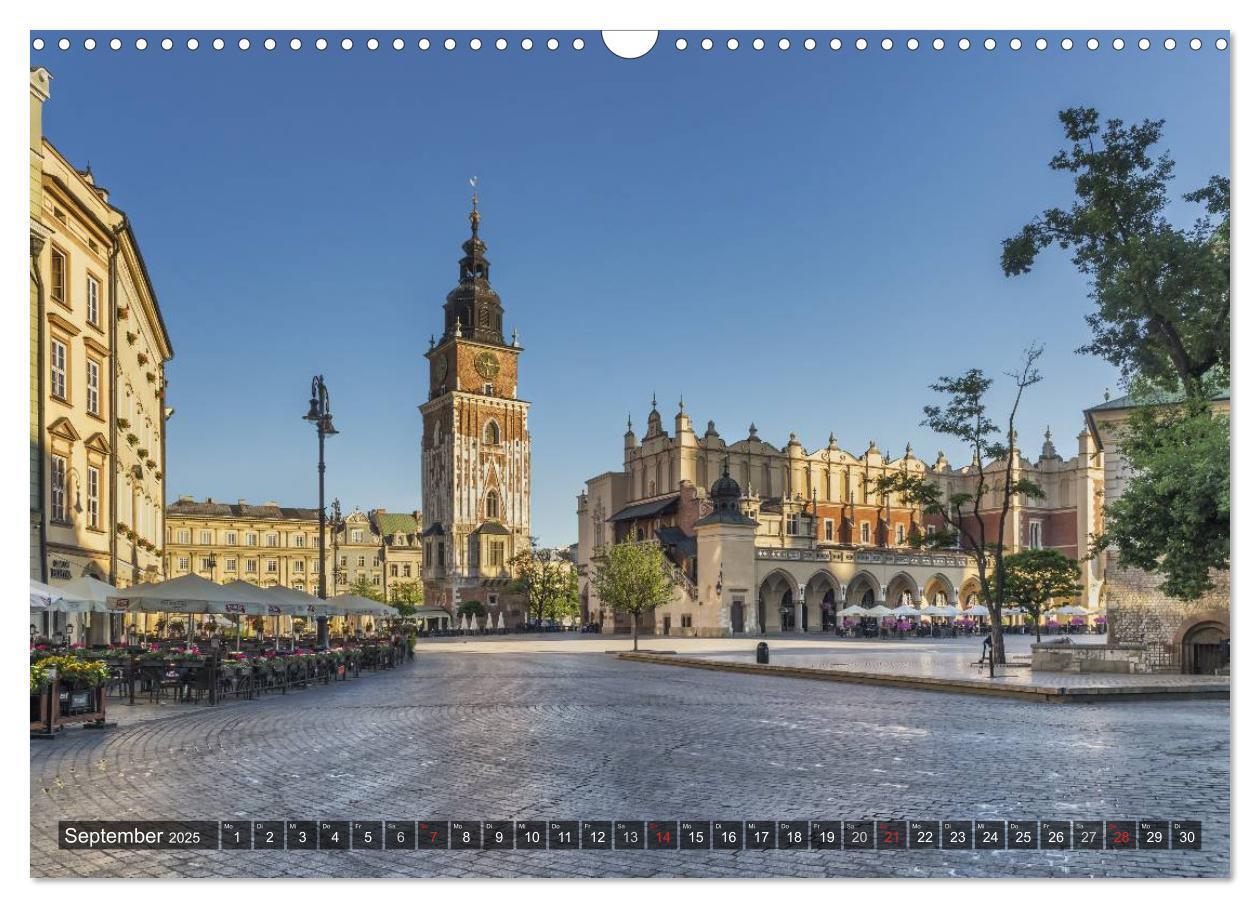 Bild: 9783435594122 | Ein Wochenende in Krakau (Wandkalender 2025 DIN A3 quer), CALVENDO...