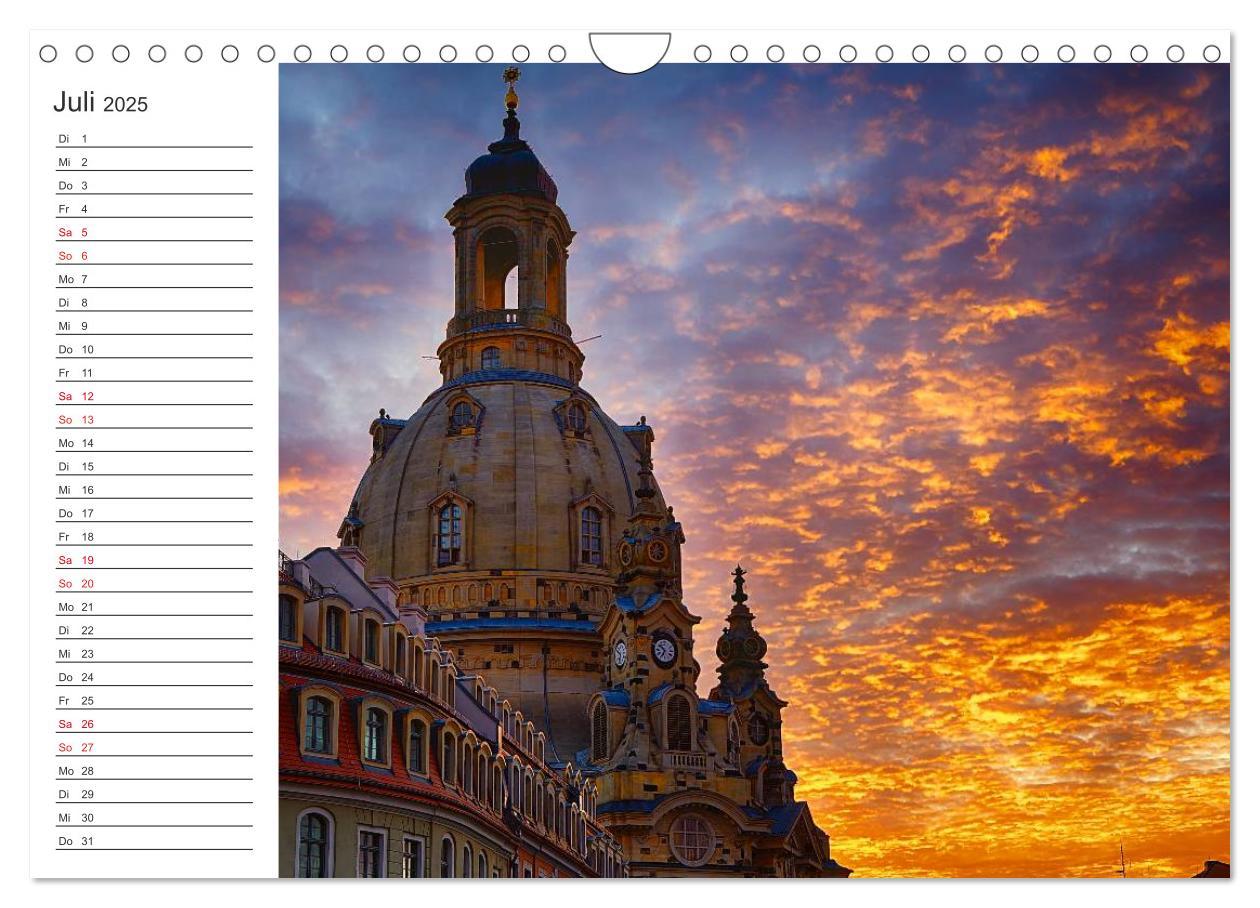 Bild: 9783435533756 | Dresden - Die Frauenkirche (Wandkalender 2025 DIN A4 quer),...