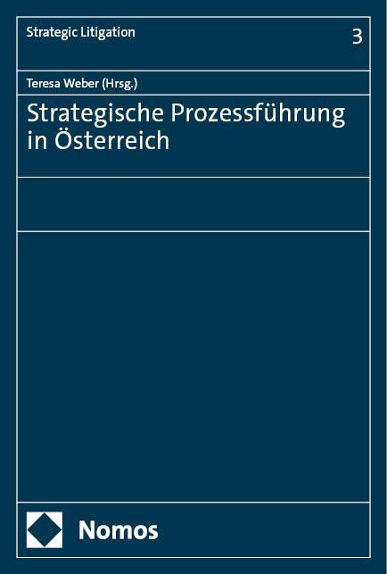 Cover: 9783756014828 | Strategische Prozessführung in Österreich | Teresa Weber | Taschenbuch