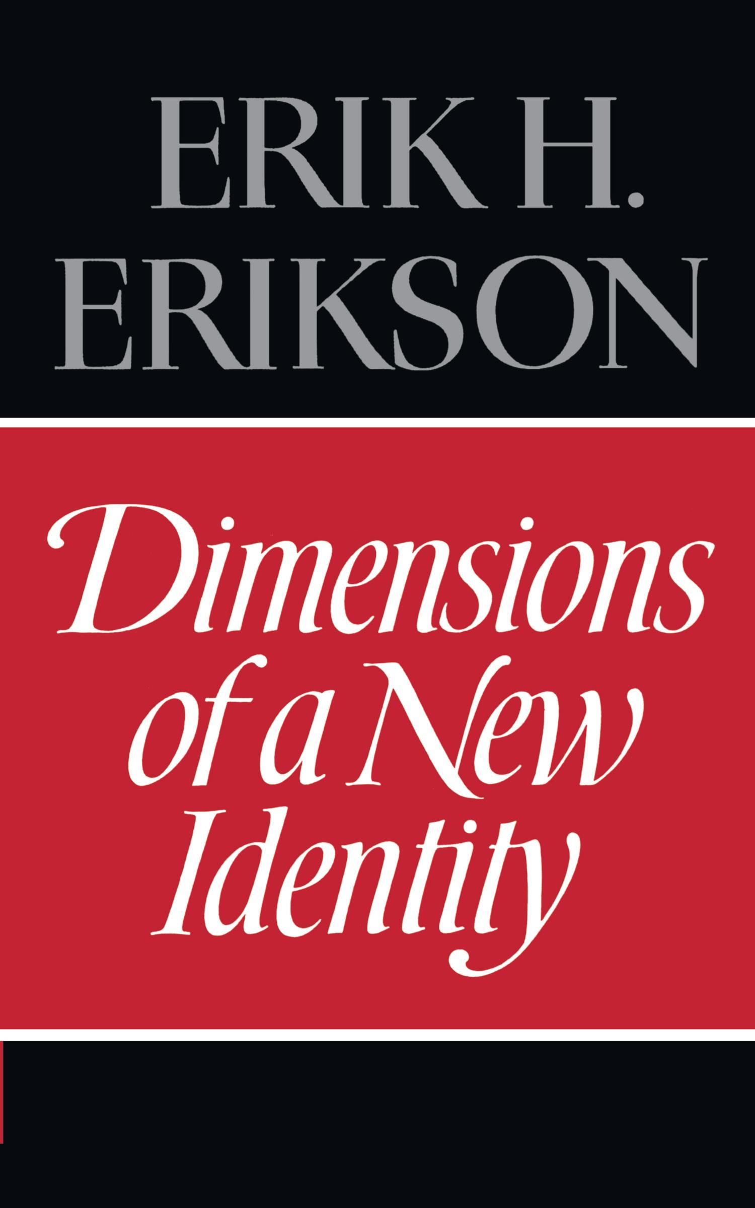 Cover: 9780393009231 | Dimensions of a New Identity | Erik Homburger Erikson | Taschenbuch