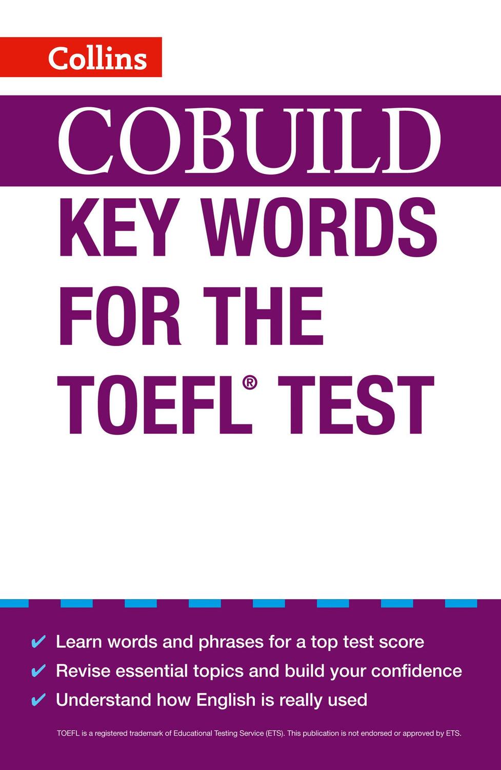 Cover: 9780007453467 | Cobuild Key Words for the TOEFL Test | Harpercollins Uk | Taschenbuch
