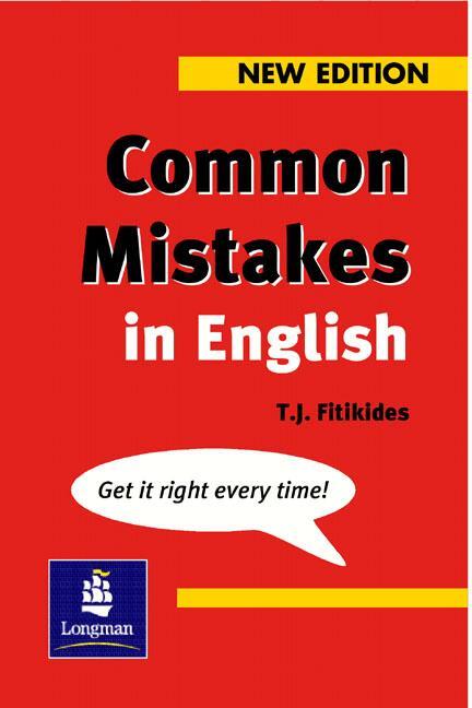 Cover: 9780582344587 | Common Mistakes in English New Edition | With Exercises | Fitikides