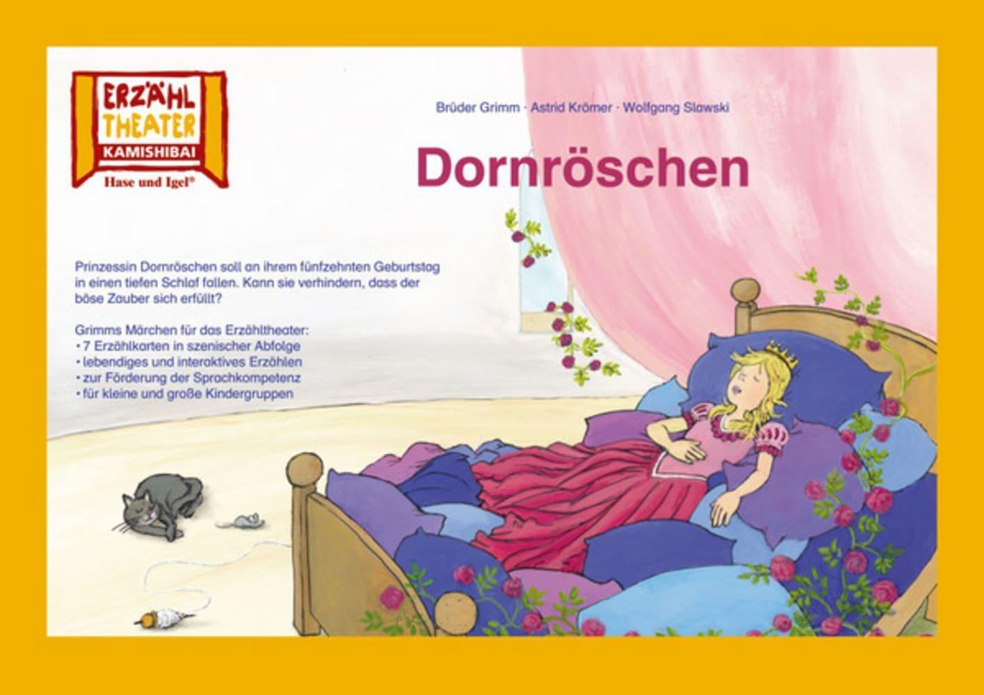 Cover: 4260505830991 | Kamishibai: Dornröschen | 7 Bildkarten für das Erzähltheater | Box