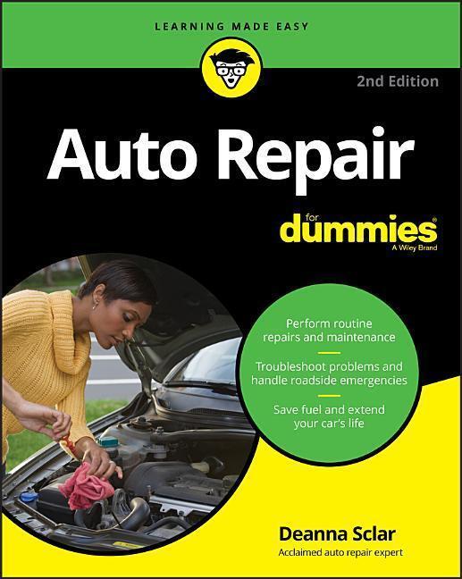 Cover: 9781119543619 | Auto Repair For Dummies, 2nd Edition | D Sclar | Taschenbuch | 2019