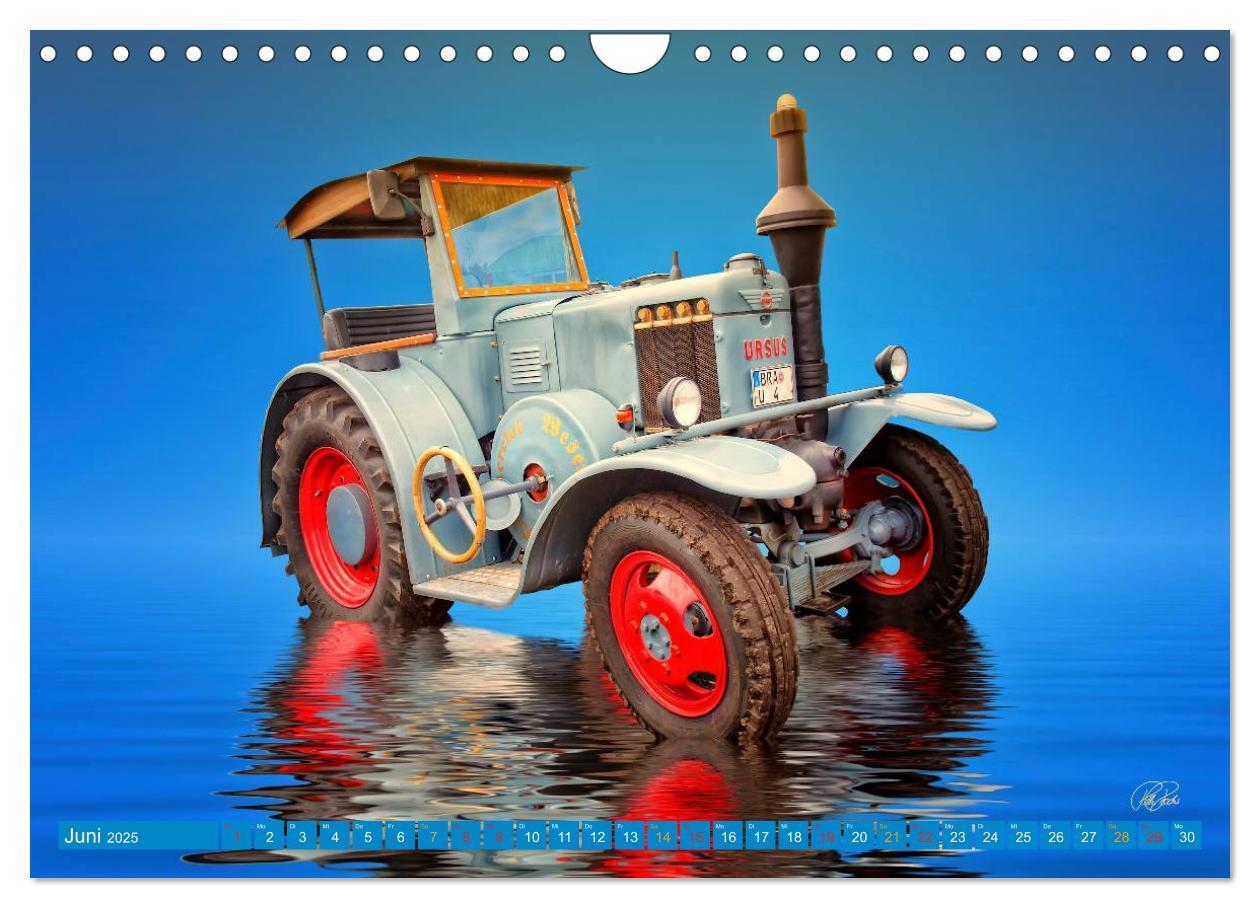 Bild: 9783435600298 | Traktor - Oldtimer (Wandkalender 2025 DIN A4 quer), CALVENDO...