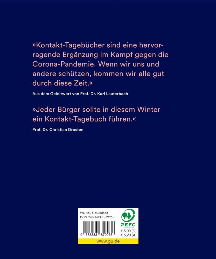 Bild: 9783833879968 | Mein Kontakt-Tagebuch. Wo war ich und wenn ja, mit wie vielen? | Buch