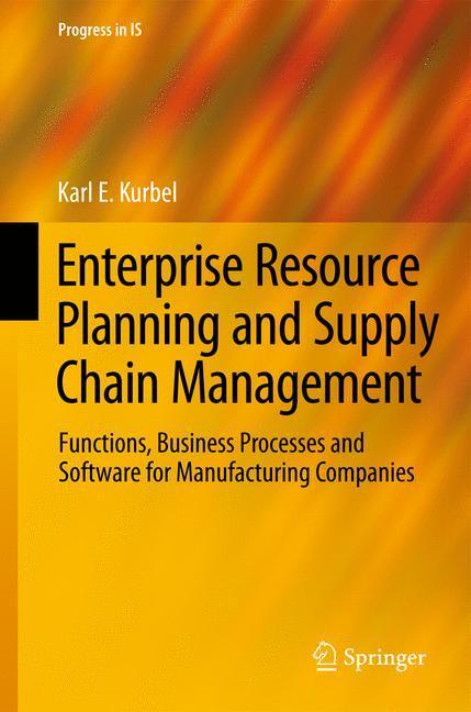 Cover: 9783642315725 | Enterprise Resource Planning and Supply Chain Management | Kurbel