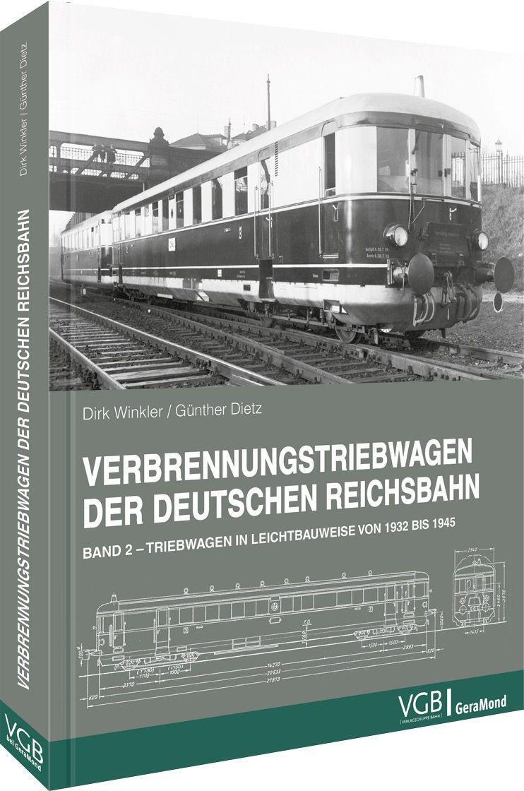 Cover: 9783964536419 | Verbrennungstriebwagen der Deutschen Reichsbahn - Band 2 | Buch | 2023