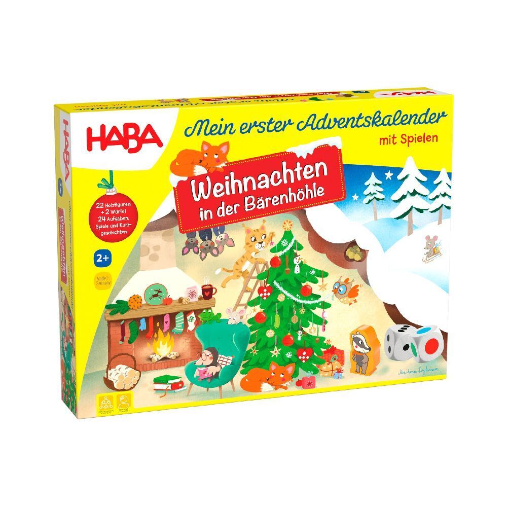 Cover: 4010168262185 | Mein erster Spiele-Adventskalender Weihnachten in der Bärenhöhle