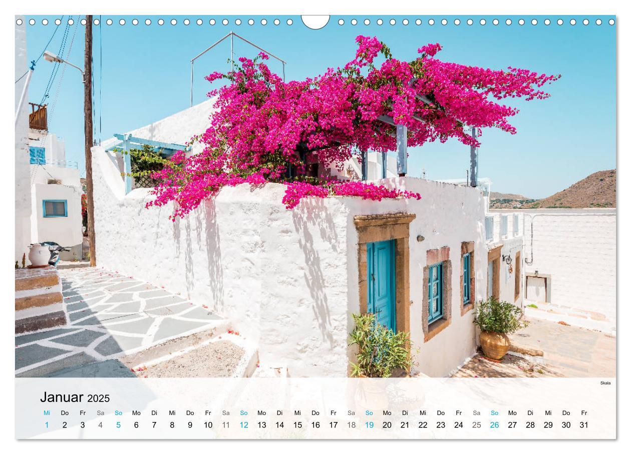 Bild: 9783383996924 | Patmos - Die heilige Insel (Wandkalender 2025 DIN A3 quer),...