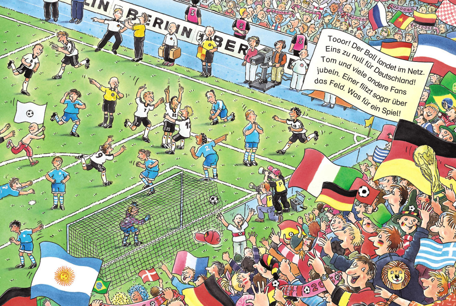 Bild: 9783785585221 | Finde die kleine Bohrmaschine! / Finde den Fußball! | Wimmelbücher