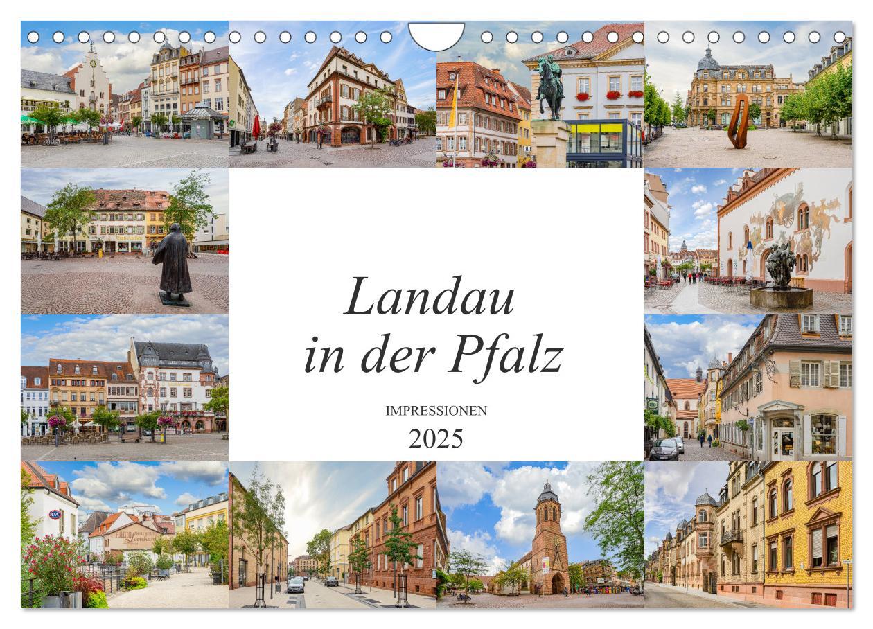 Cover: 9783435188598 | Landau in der Pfalz Impressionen (Wandkalender 2025 DIN A4 quer),...