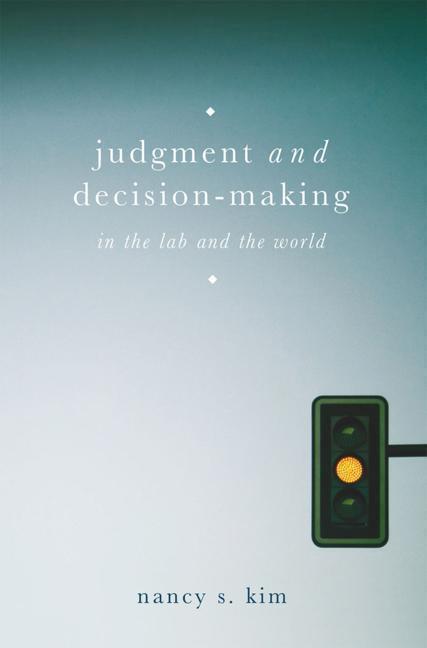 Cover: 9781137269553 | Judgment and Decision-Making | In the Lab and the World | Nancy S Kim