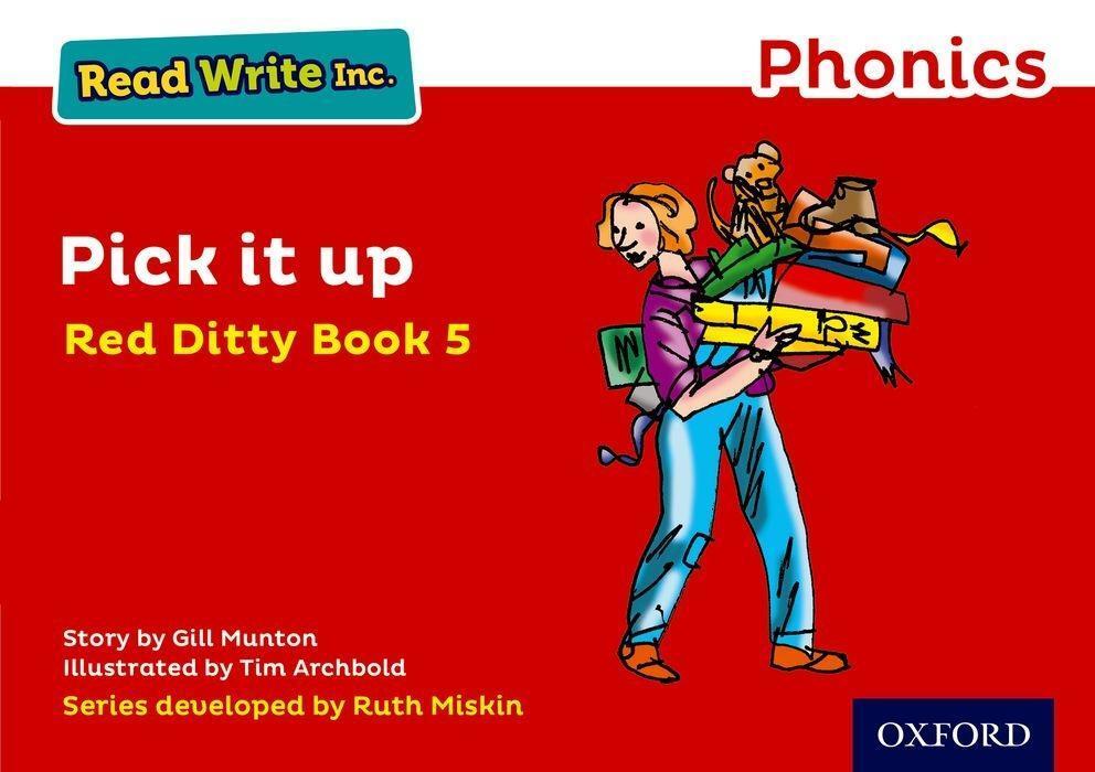 Cover: 9780198371236 | Munton, G: Read Write Inc. Phonics: Red Ditty Book 5 Pick It | Munton