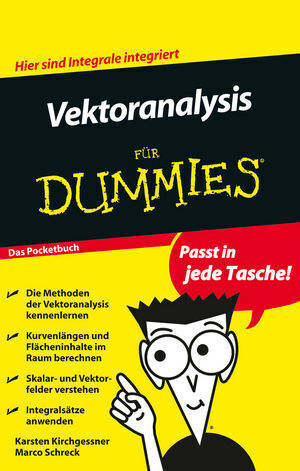 Cover: 9783527709656 | Vektoranalysis für Dummies. Das Pocketbuch | Kirchgessner (u. a.)
