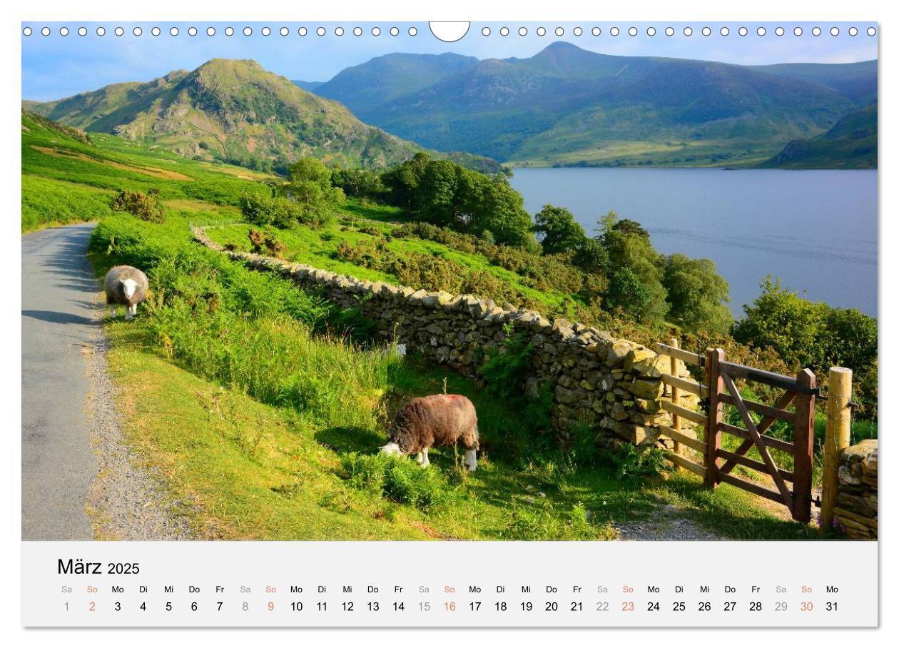 Bild: 9783435756599 | Sommer im Lake District (Wandkalender 2025 DIN A3 quer), CALVENDO...